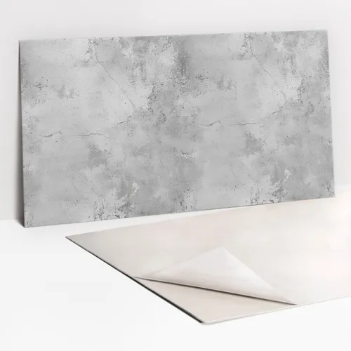 PVC-Vinyl-Wandverkleidung Selbstklebendes Dekor 100x50 Rissige Betonstruktur