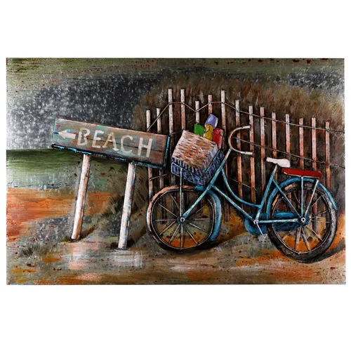 Wandbild Metallbild Relief