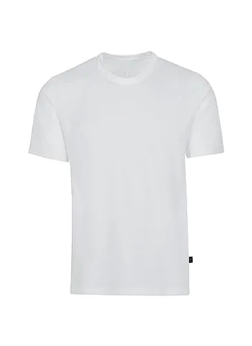 Trigema Jungen-Aduld 336202 T-Shirt, Weiß, 140 EU