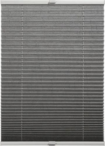 Schöner Wohnen Plissee Milla 120 cm x 130 cm Grau - Das Plissee Milla von Schöner Wohnen ist ideal für Fenster und sorgt für stimmungsvolles Licht. Mit flexibler Bedienung und eleganter Crush-Optik bringt es Leichtigkeit in jeden Raum.