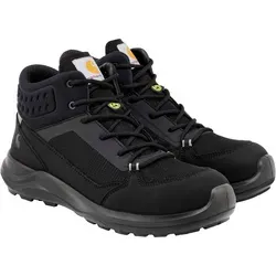 Carhartt Michigan Airtex Rugged Flex S1PS Sicherheitsschuhe - Schwarz - 36 EU - Robuste Sicherheitsschuhe mit Aluminium-Zehenkappe, rutschfester Gummi-Laufsohle und herausnehmbarer Einlegesohle für höchsten Tragekomfort und Sicherheit im Arbeitsalltag.