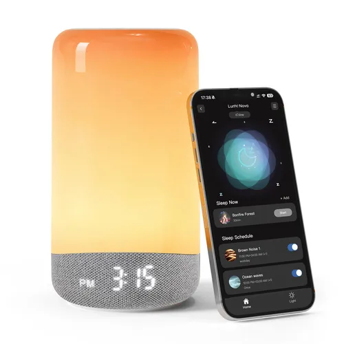 ecozy Tageslichtwecker 3-in-1 Lichtwecker mit App-Steuerung