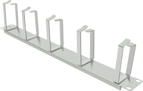 Value 26.99.0308 19 Zoll Netzwerkschrank-Frontblende 1 HE Grau (RAL 7035)