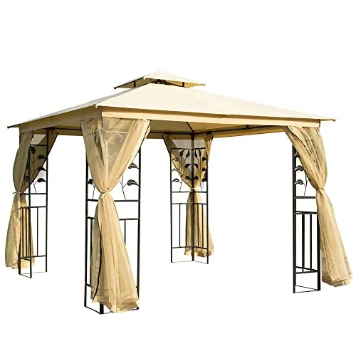 Outsunny Pavillon 300x300 cm