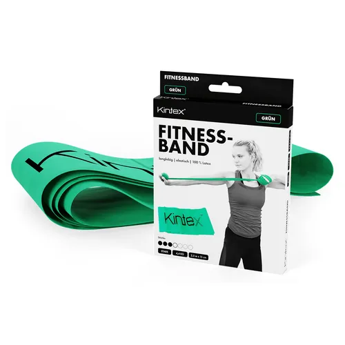 Fitnessband Gymnastik Widerstandsband Yoga Pilates Grün Stark Expander Kintex