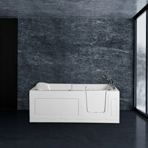 Premium Seniorenbadewanne Acrylwanne Badewanne Firenze II 170x75cm