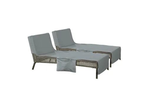 Strandtücher Grau von Erwin Müller