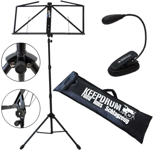 Notenständer Schwarz von keepdrum