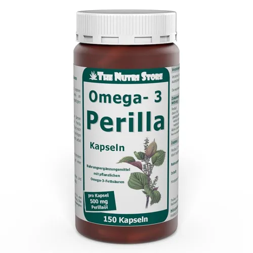 Perillaöl Omega 3 500 mg Kapseln 150 Stk. - PZN: 04981874