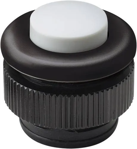 Grothe 61031 Klingeltaster 1fach Schwarz, Weiß 12 V/1,5 A