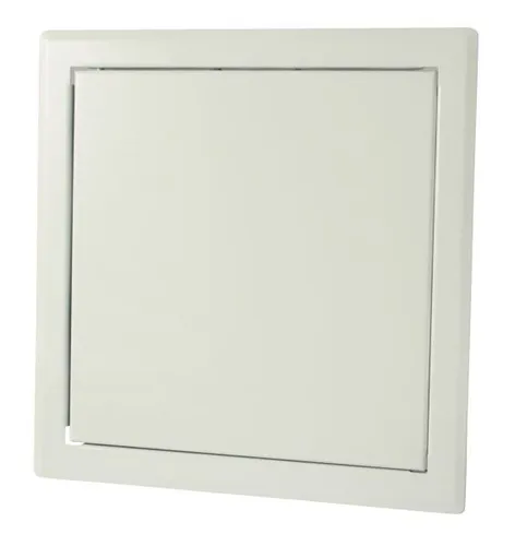 Marley Revisionstür 15 x 15 cm - Fliesenzubehör aus verzinktem Stahlblech mit Druckverschluss, ideal für einen einfachen Zugang zu Installationen und gleichzeitig ästhetisch ansprechend.