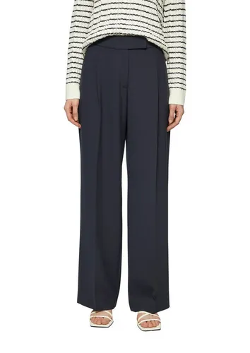 S.OLIVER BLACK LABEL Anzughose für Damen, Gr. 44, blau von s.Oliver