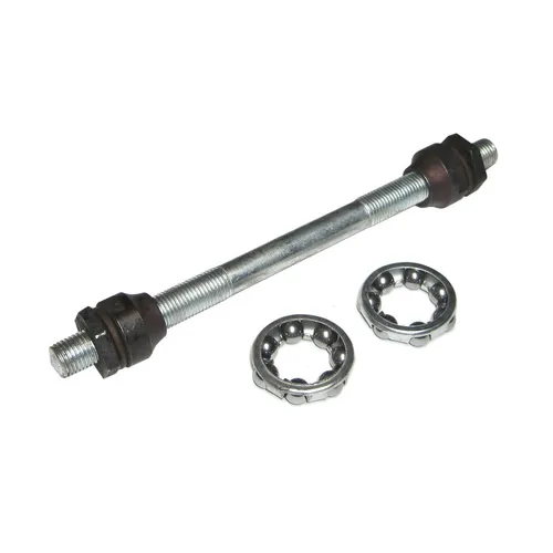 Vorderrad-Achse 141mm M 9x1 verstärkt, silber