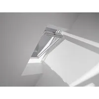 Velux Hitzeschutz-Markise Schwarz - Fenster-Zubehör, effektiver Sonnenschutz für Dachfenster mit transparentem Gewebe für Tageslicht und ungestörten Ausblick.