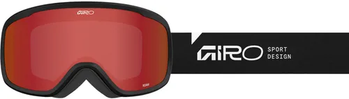 GIRO ROAM Schneebrille 2026 stacked black/amber scarlet/yellow