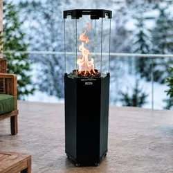 BRAST Gasheizstrahler FLAME schwarz