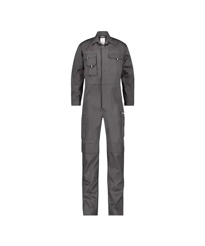 DASSY® Nimes BW Overall mit Kniepolstertaschen - Größe XS - ZEMENTGRAU