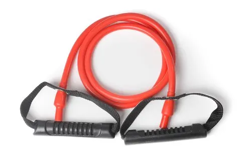 Dittmann® Trainingsband - Rot, Schwer, Ergonomischer Griff, Pull-up Training