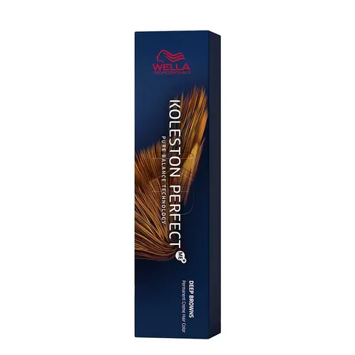 Wella Koleston Perfect Me+ Deep Browns 8/7 Hellblond braun (60 ml) - Haarfarbe mit perfektem, gleichmäßigem Farbergebnis und weniger Haarschädigung. Ideal für moderne Looks, einfach anzumischen und aufzutragen.