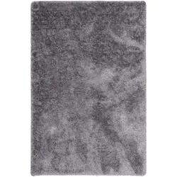 Snapstyle Hochflor Teppich, Silber, 100x200 cm - Verleihen Sie Ihrem Raum mit diesem eleganten Hochflor Teppich aus hochwertigem Polyester einen Hauch von Luxus. Mit 3500 g/m² überzeugt er durch Weichheit und Stil. Ideal für gemütliche Wohnambiente!