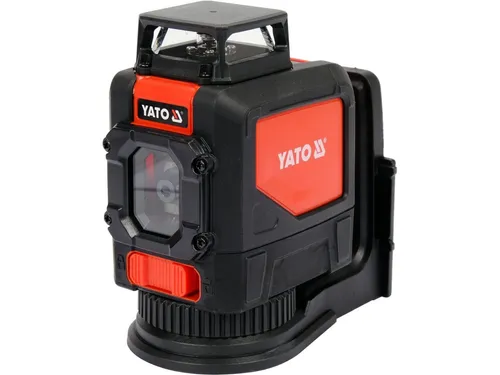 Yato 5-Linien-Laser mit grünem Strahl - Präziser 5-Linien-Laser für Bau- und Renovierungsarbeiten. Mit automatischer Selbstnivellierung und IP54-Schutzklasse ideal für anspruchsvolle Einsatzbedingungen.