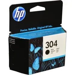 Produktbild HP Tinte N9K06AE 304 schwarz