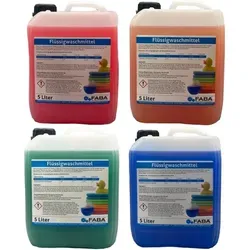 Flüssigwaschmittel Konzentrat 4x5 L von Faba Chemie