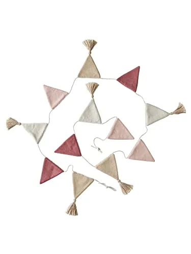 vertbaudet Girlande Kinderzimmer Wimpelkette, gestrickt von Vertbaudet