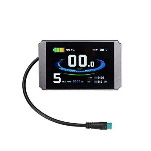 windmeile | Display KT-LCD8H mit neuem Interface, Waterproof, Neue Benutzeroberfläche, LCD-Display, Beleuchtet, Multifunktional, E-Bike, Pedelec, 24V/36V/48V