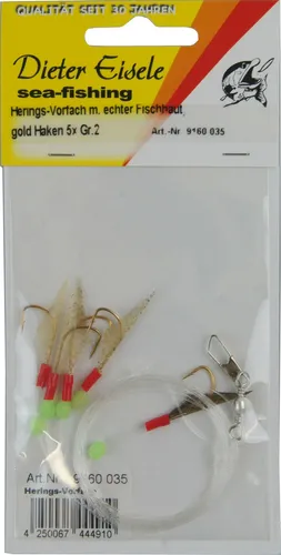 Dieter Eisele Heringssystem 5 Haken Gr. 2 Heringsvorfach, Heringsrig