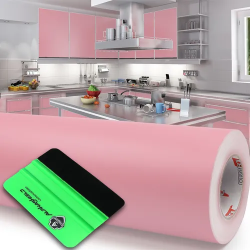 10m Oracal 631 Matt 429 Pastellrosa 63cm Plotterfolie + Rakel Möbelfolie