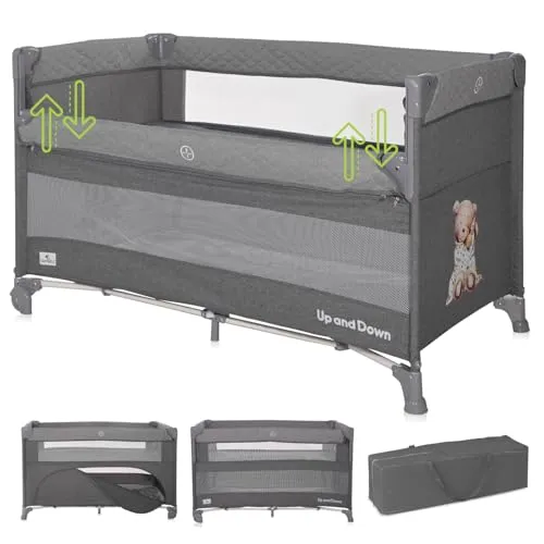 Lauf- & Spielgitter Grau von Lorelli