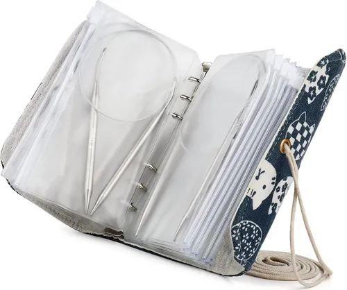 Coopay Rundstricknadel Set Edelstahl Etui 60 cm 9 Größen