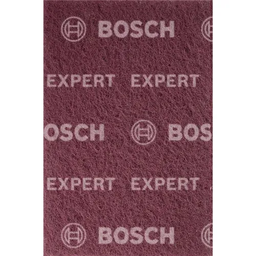 Bosch Professional Zubehör EXPERT N880 Vliespad zum Handschleifen, 152 x 229 mm, sehr feines AlOx (Sehr fein) (2608901215)