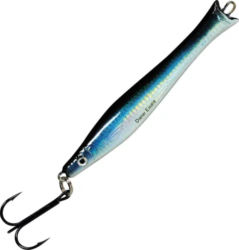 Eisele Pilker Pro-UV Farbe SiW 2 Schwarz-Blau-Silber Länge 10,5cm Gewicht 70g