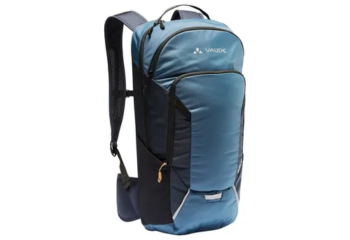 VAUDE Ledro 12 - Kompakter Fahrrad-Rucksack mit Regenhülle - Rucksäcke mit 12 Liter Volumen, ideal für Radfahrer. Klimaneutral produziert und mit praktischem Werkzeugfach für unterwegs.