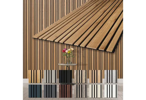 Hexim Wandpaneel Mila 278x60cm in braun von HEXIM