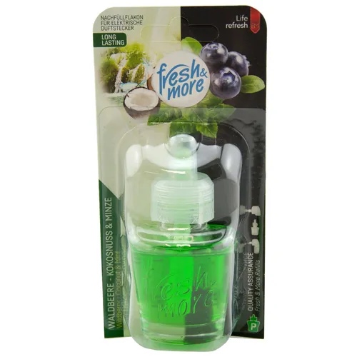 fresh & more WALDBEERE - KOKOSNUSS & MINZE 1 x 19ml passend für Air Wick Stecker