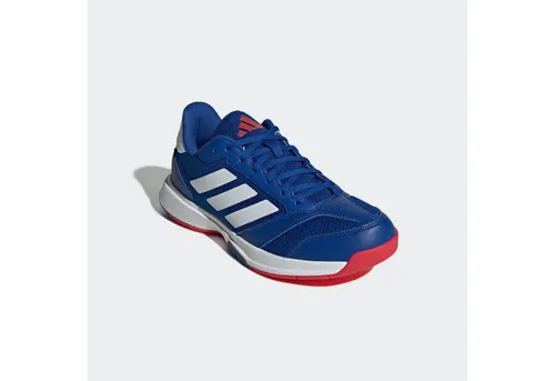 adidas Herren Ligra 8 Indoor Schuhe - Herren-Hallenschuhe mit atmungsaktivem Obermaterial, abriebfestem Adituff-Zehenbereich und dämpfender Zwischensohle für optimalen Komfort und Spielleistung.