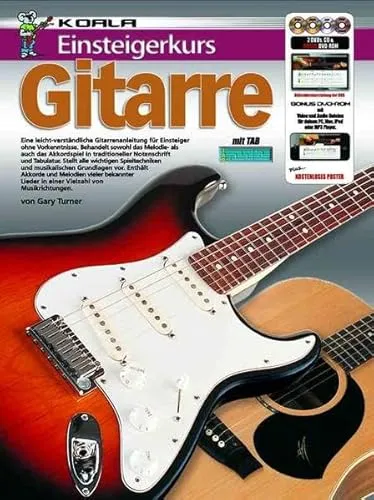 Einsteigerkurs Gitarre. Enthält Medien Online