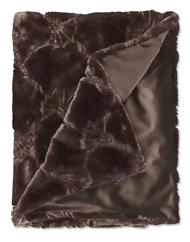 JOOP! Plaid Cozy Cornflower 71395 in braun von JOOP!