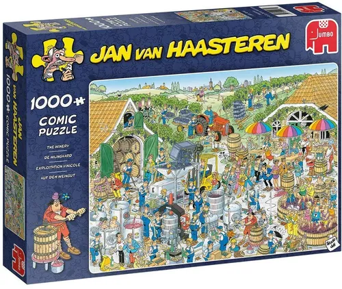 Jumbo 19095 Jan Van Haasteren Auf dem Weingut 1000 Teile Puzzle