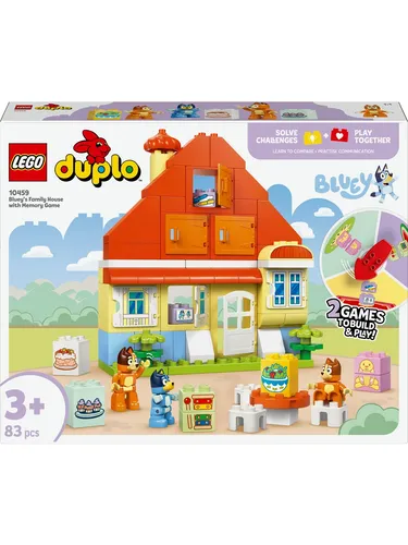 LEGO Duplo 10459 Blueys Familienhaus mit Memory-Spiel