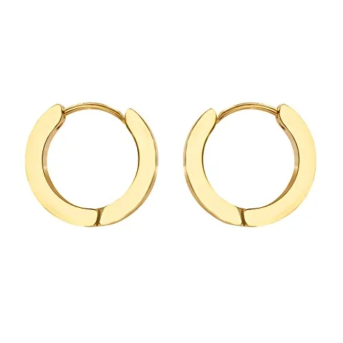 Heideman Ohrringe Herren Marlon aus goldfarbenem Edelstahl - Moderne Ohrstecker aus robustem Edelstahl mit eleganter PVD-Beschichtung. Stilvoll und langlebig – perfekt für jeden Anlass und jedes Outfit. Ein Must-have für modebewusste Männer!