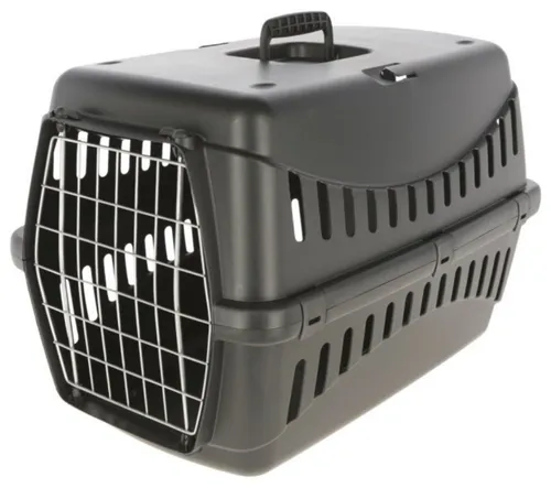 Kerbl Tiertransportbox Expedion Eco 58 cm - 11 kg - Hundebox für Hunde und Katzen, komfortabel und sicher, ideal für Reisen mit Haustieren.
