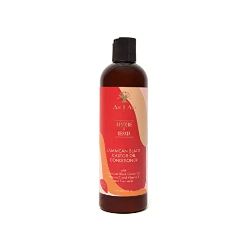As I Am - Jamaican Black Castor Oil Conditioner - 355 ml - Nährstoffreicher Conditioner für gepflegte Locken und einfaches Kämmen. Ideal für die tägliche Haarpflege und sorgt für optimale Feuchtigkeit. 100% vegan und mit hochwertigen Inhaltsstoffen für geschmeidiges Haar.