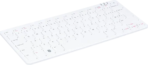 Raspberry Pi 500 Unit, DE-Layout - Kompakter Computer mit integrierter Tastatur, Quad-Core-Prozessor und 32GB vorprogrammiertem Raspberry Pi OS. Ideal für kreative Projekte und vielseitige Anwendungen.