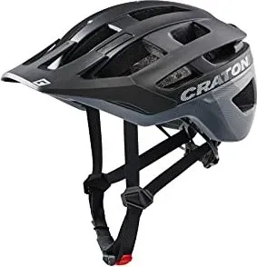Cratoni Fahrradhelm Allrace - Fahrradhelm für Allmountain und MTB, 250g leicht, 19 Ventilöffnungen für optimale Belüftung, abnehmbares Visier, reflektierende Elemente und optionales Rücklicht für maximale Sicherheit.