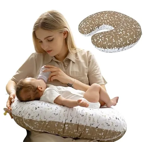 Mother hood Stillkissen ergonomisch, Öko-Tex Standard 100, beige Zweige