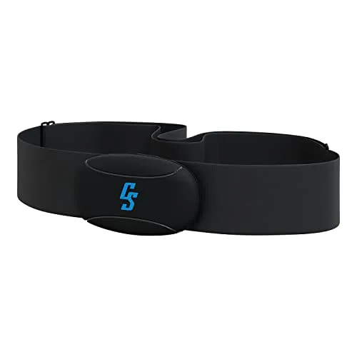 Capital Sports Pulsmesser Brustgurt für Sport, Genauer Brustgurt Pulsmesser, Pulsgurt mit ANT+/5.3kHz/Bluetooth BLE Tracker für Fitness Laufen/Radfahren, LED-Herzfrequenzmesser, App-Funktion